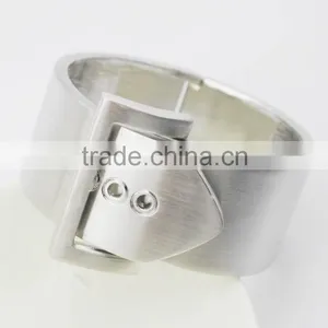 Personalised Men's Wide Punk Bracelet Alloy Belt Bangle Bracelet Wholesale thumbnail-4