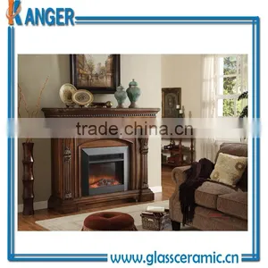 Transparent Fireplace Glass Sheets Ceramic Glass Fireplace Doors thumbnail-2