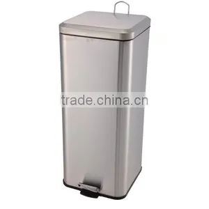 10 Years Professional Maunfacture Mteal Squared Recycling Outdoor Waste Bin thumbnail-5