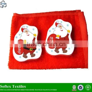 Cotton Christmas Promotion Custom Shaped Compressed Towel / Magic Towels thumbnail-1