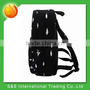Latest Teenager Outdoor Traveling Canvas Backpack With Printing thumbnail-3
