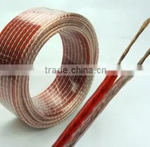 High End Professional Transparent Car Audio Speaker Cable thumbnail-1