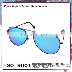 High Quality Mirror Aviator Metal Material Sunglasses thumbnail-1