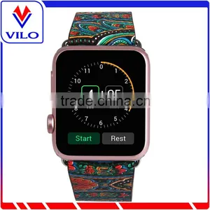 38mm/42mm Leather Wristband for Apple Watch Band Strap With Adapter thumbnail-1