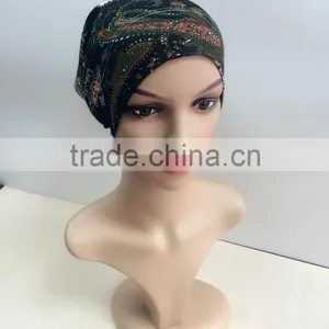 C073 New Style Print Tube Underscarf,muslim Hats thumbnail-1