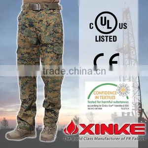 Cvc/cotton Fireproof Army Camo Men Military Style Cargo Trousers Pants thumbnail-1