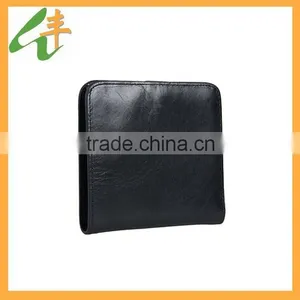Black Color Fine Genuine Leather Wallet thumbnail-1
