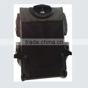 Hot Stylish Magical Foldable Rolling Duffel Bag With Trolley for Business Man thumbnail-4