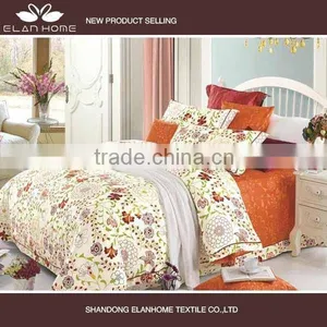 100% Cotton 128*68 Wholesale Pigment Printing Comforter Cover Set thumbnail-1