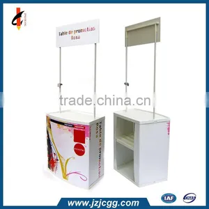 Advertising Booth Table PVC Promo Table thumbnail-1
