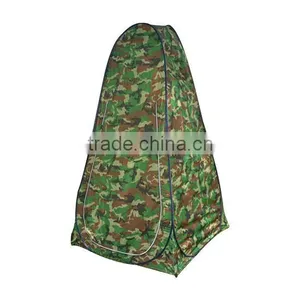 POP UP Tent Outdoor Toilet Watching Bird Tent Fishing Army Green Camouflage Beach Tent thumbnail-1