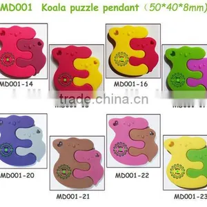 Natural Wooden Baby Teething Necklace thumbnail-4