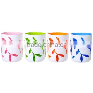 Promotion Plastic Pink Material Tumbler for Bathroom Accessories thumbnail-4