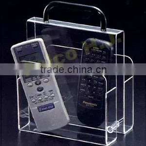 Acrylic Remote Control Holder Organizer,TV Clicker Caddy thumbnail-1
