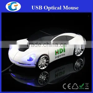 Wired Usb Mouse Car Mouse for pc Laptop Desktop thumbnail-1