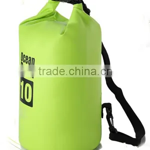 Trendy Green Beefy Scuba Bag Outdoor Sports Waterproof Dry Bag/Dry Sack thumbnail-4