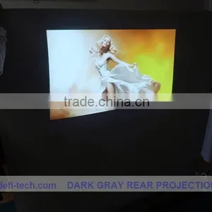 Free Delivery Cost Rear Projection Film for 3D Holo Display,No Reflection of the Screen thumbnail-1