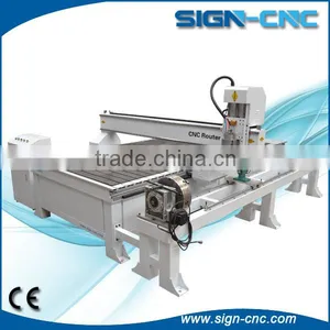 High Quality Wood Cnc Router With Rotary Device / Cylinder Engraving Machine for Sale thumbnail-1