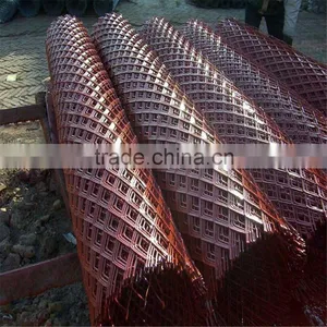 Red Color Expanded Wire Mesh With Factory Price thumbnail-5
