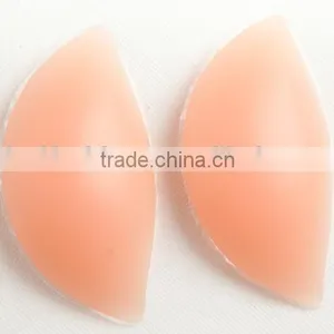 Ideal Fashions Swimsuit Silicone Padding Insert Swimwear Silicone Inserts Swimsuit Insert Pad "ox Horn" Shape Nude Silicone Bra thumbnail-4