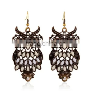 Hot Sale Fashion Cat Owl Best Quality Custom Jewelry Woman Earrings thumbnail-1
