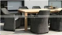 Poly Rattan Chair thumbnail-1