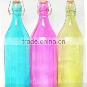 1 Liter Round Colored Food Grade Glass Spray Bottle thumbnail-1