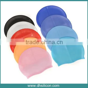 High Silicone Rubber Swim Cap thumbnail-1