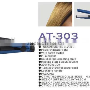 30W Fashion Hair Straightener / Professional Straightener/ Travel Hair Straightener MODEL : 303 thumbnail-1