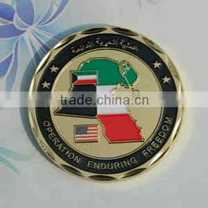 Free Sample Custom Embossed Gold Replica Coins thumbnail-3