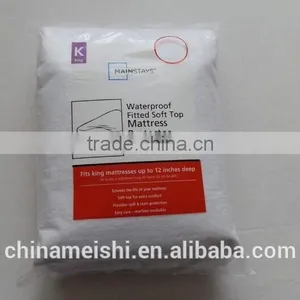 100% Terry Cotton Waterproof Mattress Protector/mattress Cover/mattress Pad for Hotel /home Quality Choice thumbnail-5