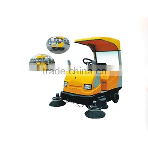 Rechargeable Compact Street Sweeper Electric Vacuum Sweeper thumbnail-1