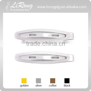 60mm Korean Style White Painted Snap Clip Hair Ornament thumbnail-1