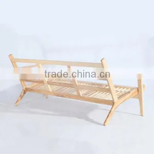 Solid Hotel Furniture Hans J Wegner Plank Sofa 3 Seater thumbnail-5
