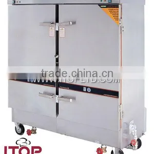 24 Trays Double Door Steamer Food Machine thumbnail-2