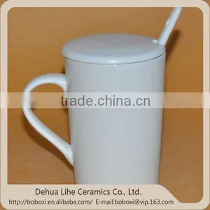 Stoneware Ceramic Type White and Black Porcelain Mug thumbnail-3