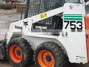 USED MACHINERIES - BOBCAT 753 HIGH FLOW SKID STEER LOADER (4532) thumbnail-3