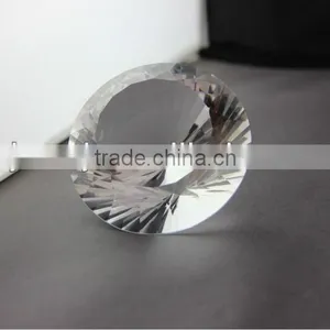 Large and Single Clear Crystal Diamond thumbnail-1