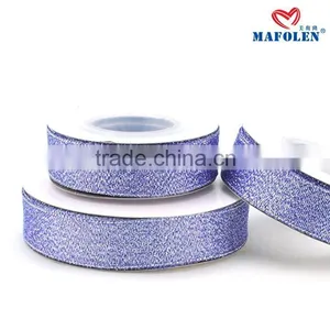 Party Decoration Wholesale in China 1 Inch Gift Packing Sparkle Metallic Ribbon thumbnail-2