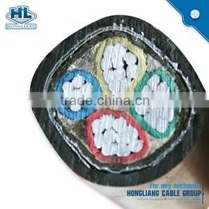 240mm2 185mm2 XLPE CU SWA PVC 6.6kV PVC Jacket and Industrial Application 6.6KV Underground Power Cable thumbnail-4