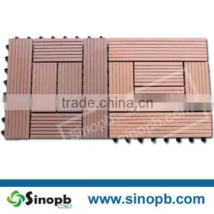Composite Floor Tile Wpc Interlocking Decking Tiles thumbnail-4