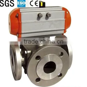Stainless Steel Pneumatic Ball Valve, Pneumatic Ball Valve China Supplier thumbnail-1