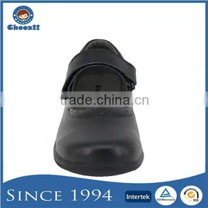 Guangzhou OEM Microfiber Leather No Brand School Shoes for Girls thumbnail-4