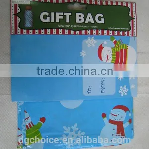 Biodegradable Colored and High Quality Christmas Plastic Giant Gift Bags thumbnail-1