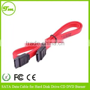 Red Serial ATA SATA DATA Desktop Computer PC HDD Hard Drive Cable thumbnail-1