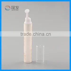Plastic Round Eye Cream Pump Bottle thumbnail-2