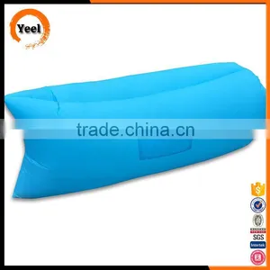 Outdoor Nylon Fabric Inflatable Beach Lounger Convenient Compression Hangout Bean Inflatable Air Sleeping Bags thumbnail-3
