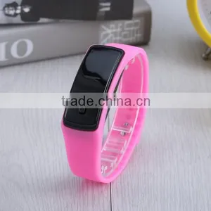 Silicone Digital LED Sports Wrist Watch thumbnail-4