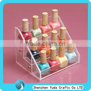 China Supplier Acrylic Display Stand for Nail Polish, Custom Cosmetic Display for Nail Polish thumbnail-1