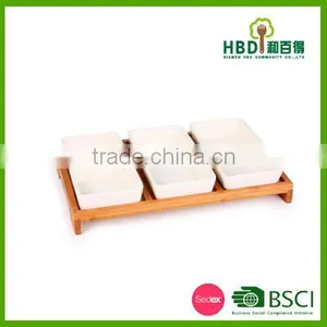 2016 New Kitchen Design Round Serving Tray,ceramic Plate,ceramic Divided Platter thumbnail-2